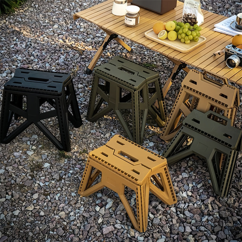 Outdoor Plastic Folding Step Stool