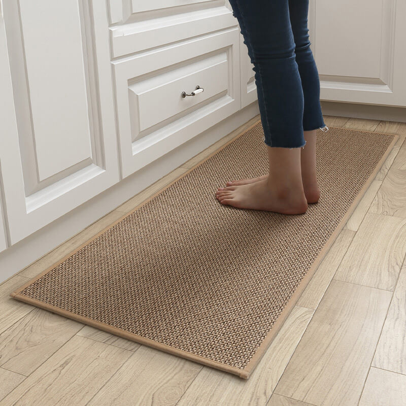 Anti-slip Indoor Doormat Small or Large Doormat Washable Carpet Welcome  Doormat All-inclusive Woven Kitchen