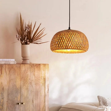 Bamboo Ceiling Pendant Light