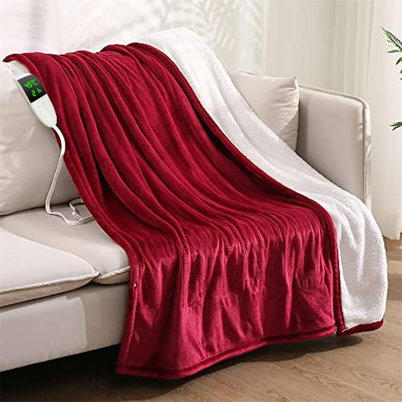 Washable Heated Throw Blanket