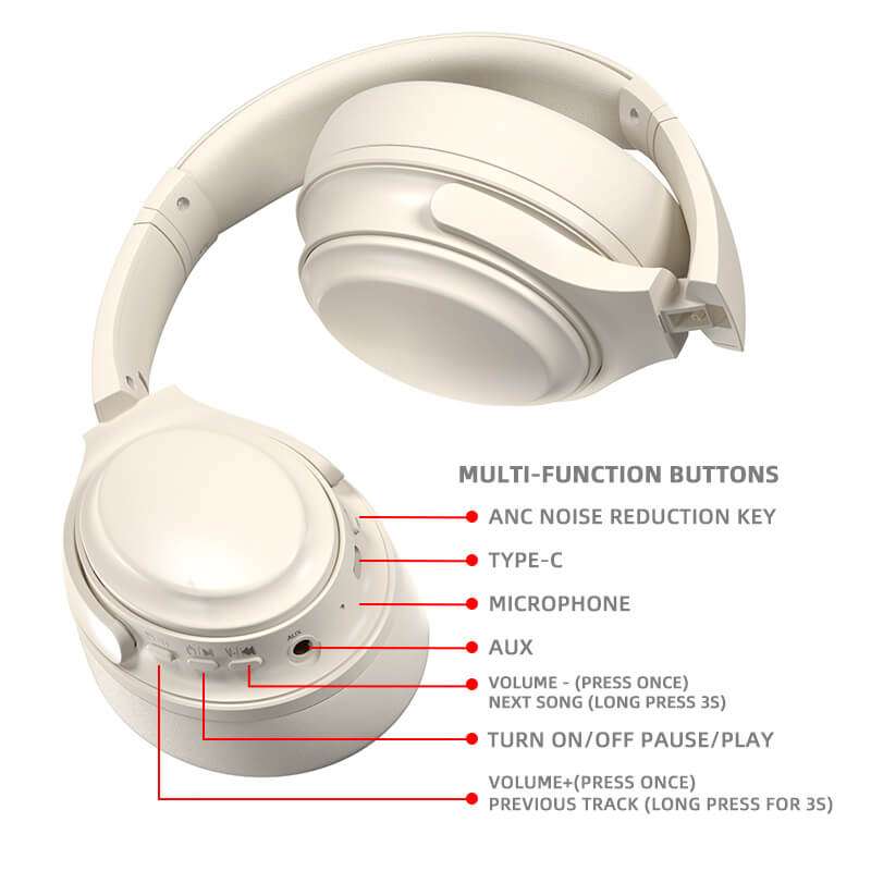 Wireless Bluetooth Over ear Headphones