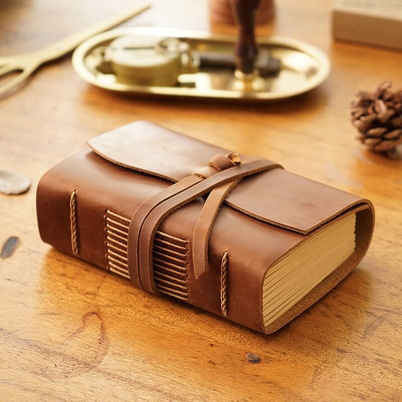 Vintage Leather Notebook for Men & Women