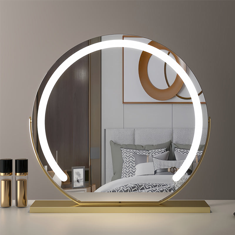 LED Desktop Vanity Mirror, Smart Touch Control