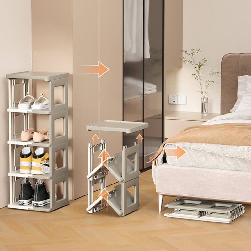 Foldable Narrow Shoe Shelf