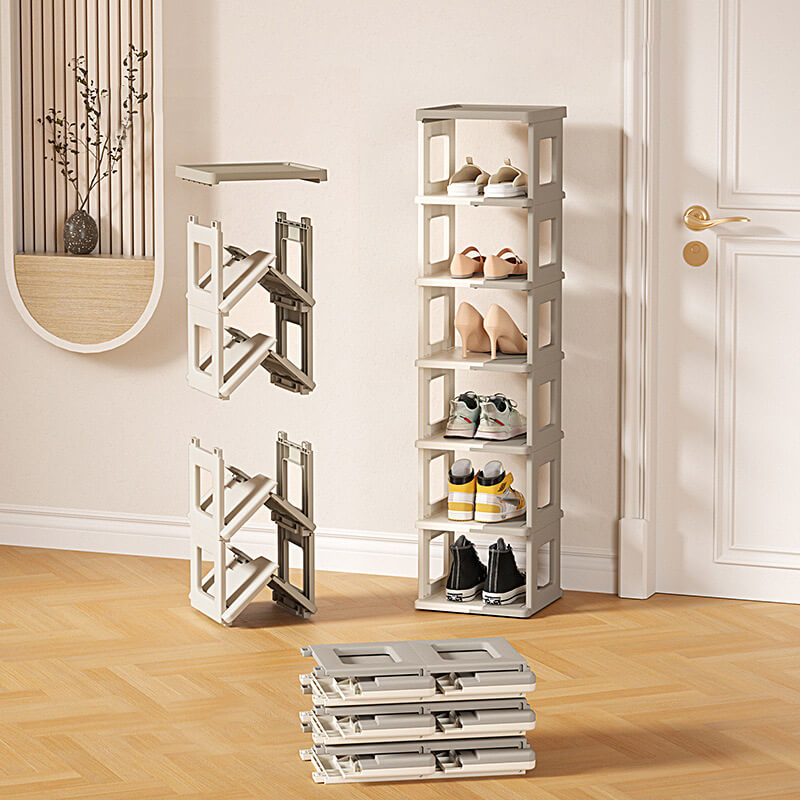 Foldable Narrow Shoe Shelf