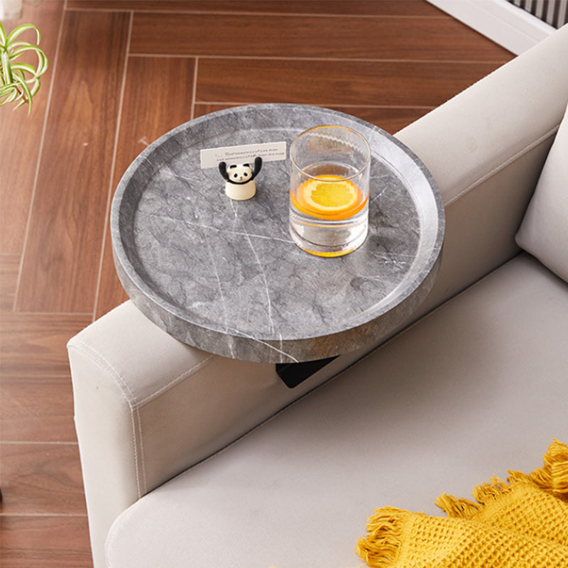 Adjustable Round Couch Arm Table