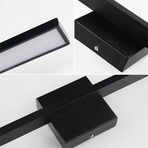 Modern Black LED Bathroom Vanity Lights