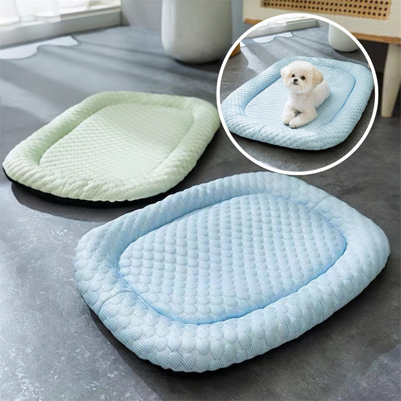 Ice Silk Cooling Dog Bed for Summer