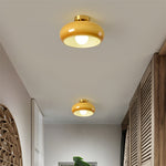 Mid-Century Semi Flush Mount Ceiling Light