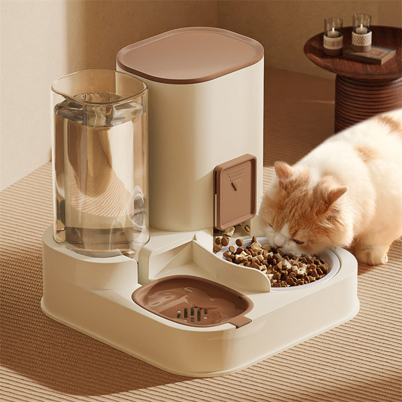 2-In-1 Automatic Cat Feeder & Waterer