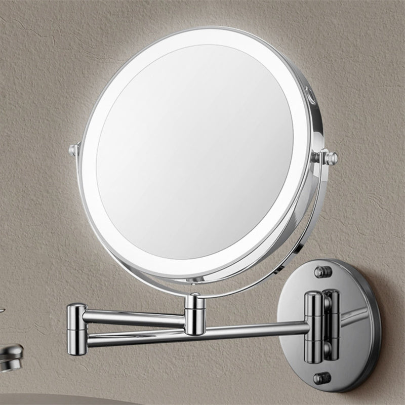 Rechargeable Wall Mounted Shaving Mirror with Lights