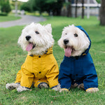 Dog Raincoat with Hood & Reflective Strap