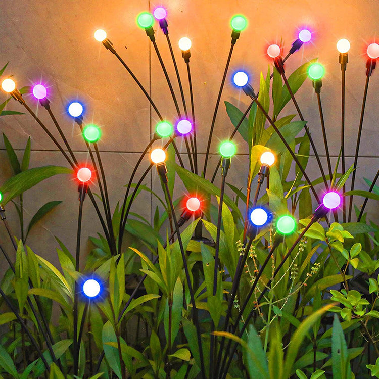 4 Pack Firefly Solar Lights for Outdoor Garden