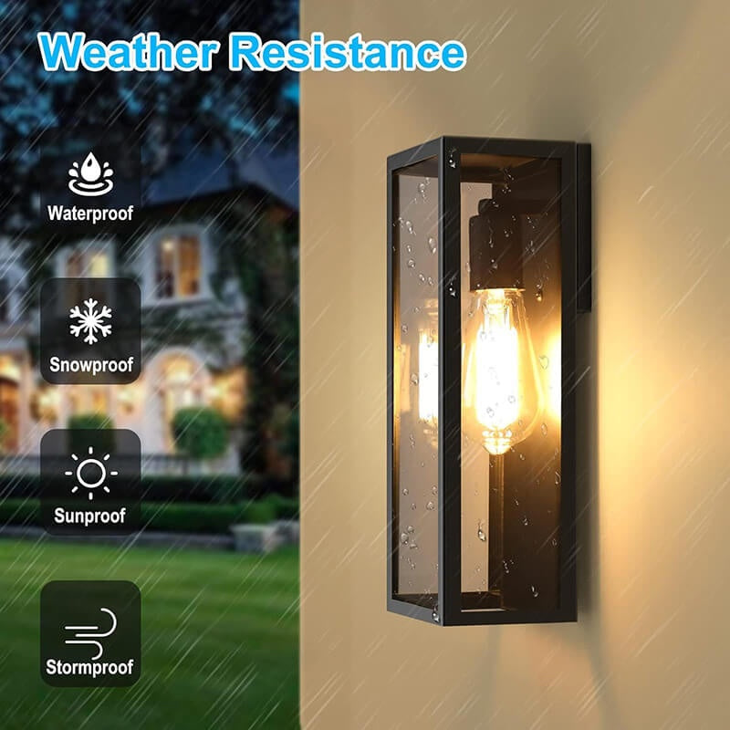 Waterproof Outdoor Wall Lamp for Patio Garage Front Door