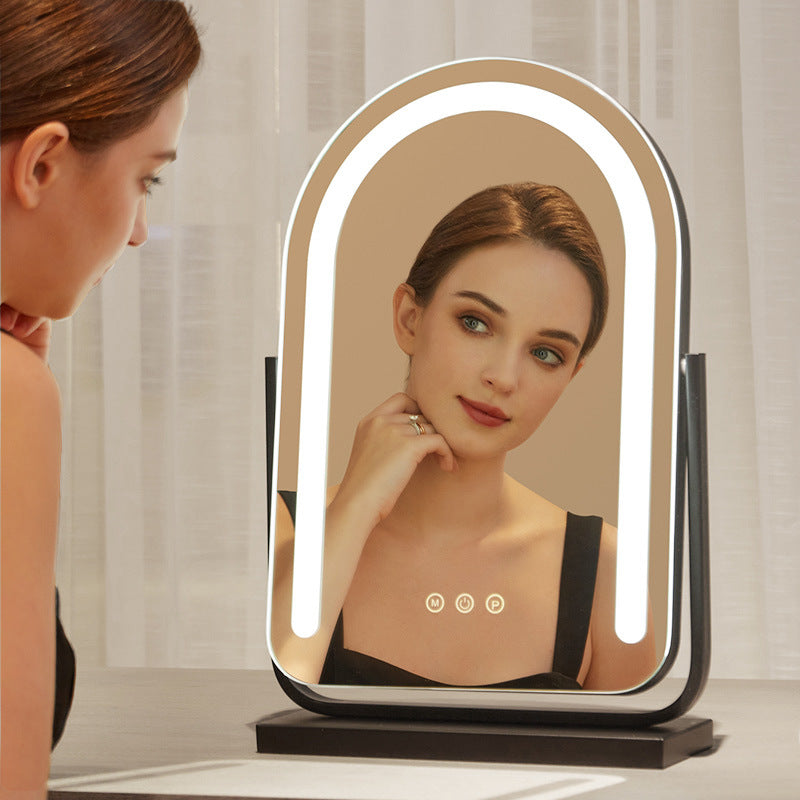 Dimmable Arched LED Vanity Mirror