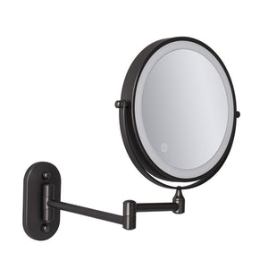 Rechargeable Wall Mounted Shaving Mirror with Lights