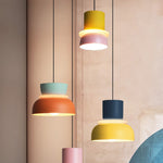 Colorful Macaron LED Pendant Light