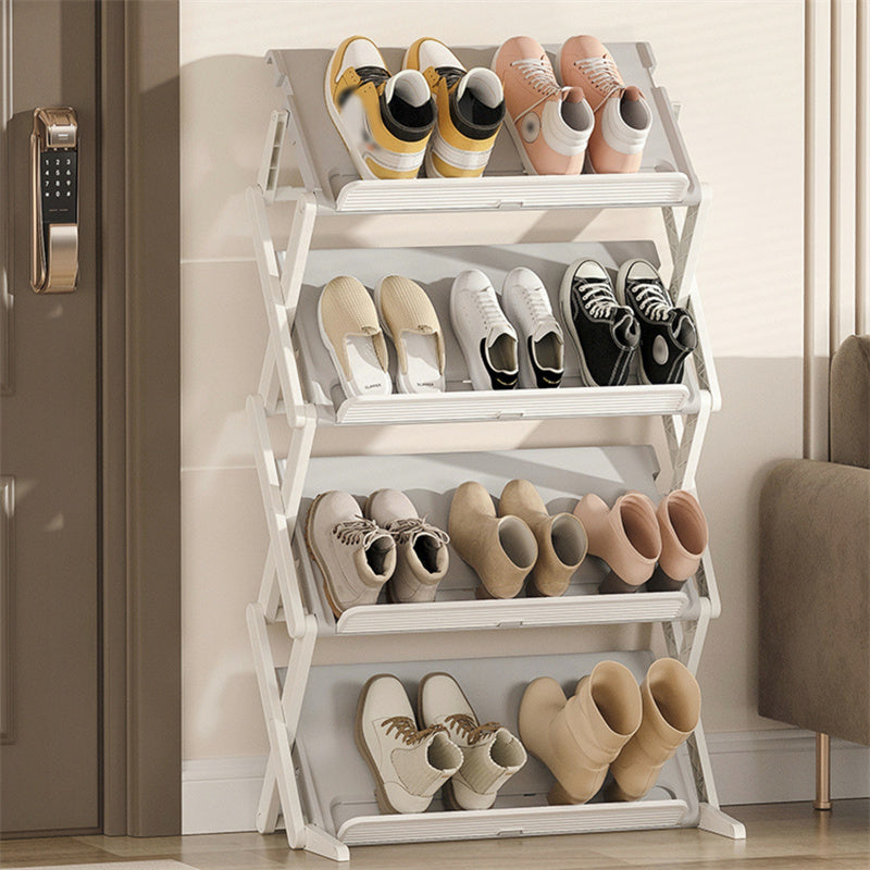 Folding Shoe Rack with 2-Mode