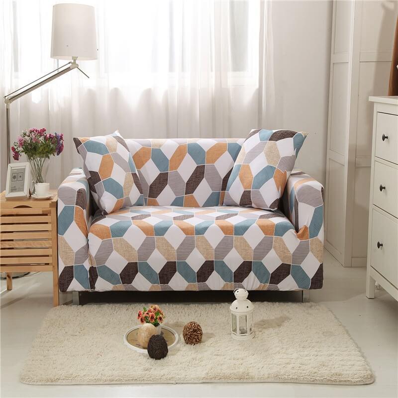 Couch Covers|Stretchable Resistant Printed Sofa Slipcovers