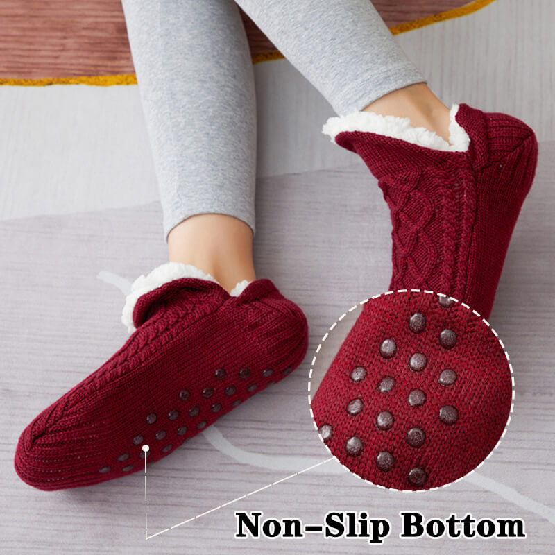 Fleece Thickening Floor Slipper Socks