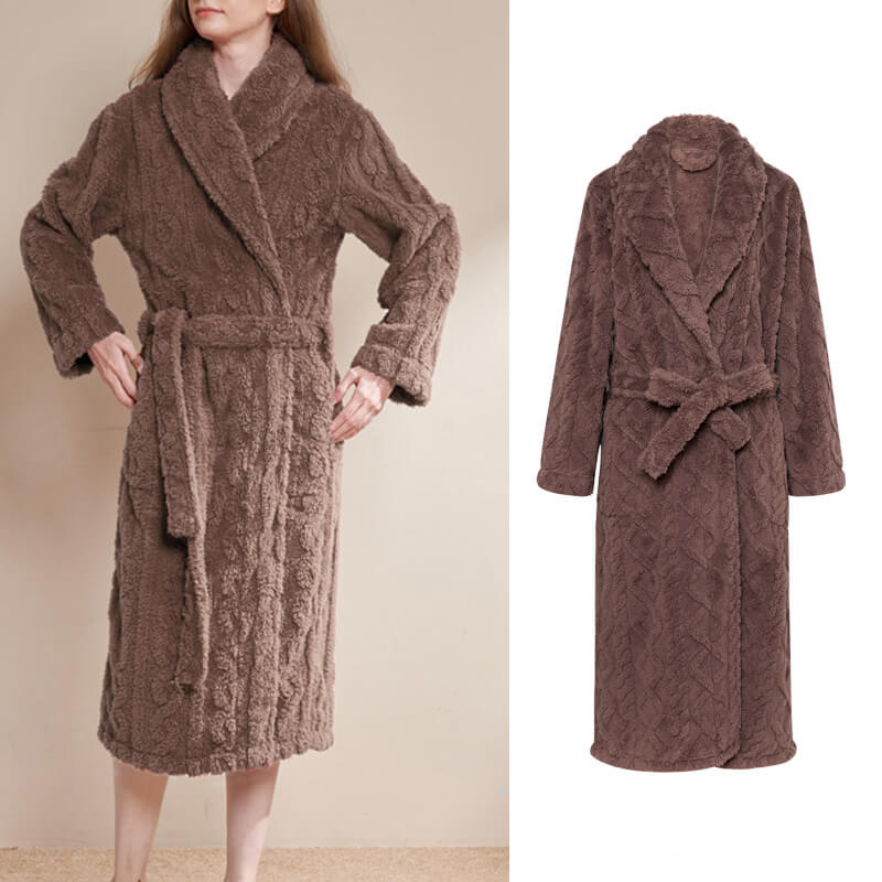 Plush Bathrobe for Women