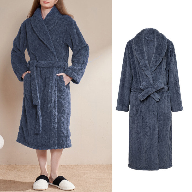 Plush Bathrobe for Women