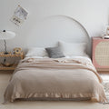 Cotton Waffle Bed Throw Blankets