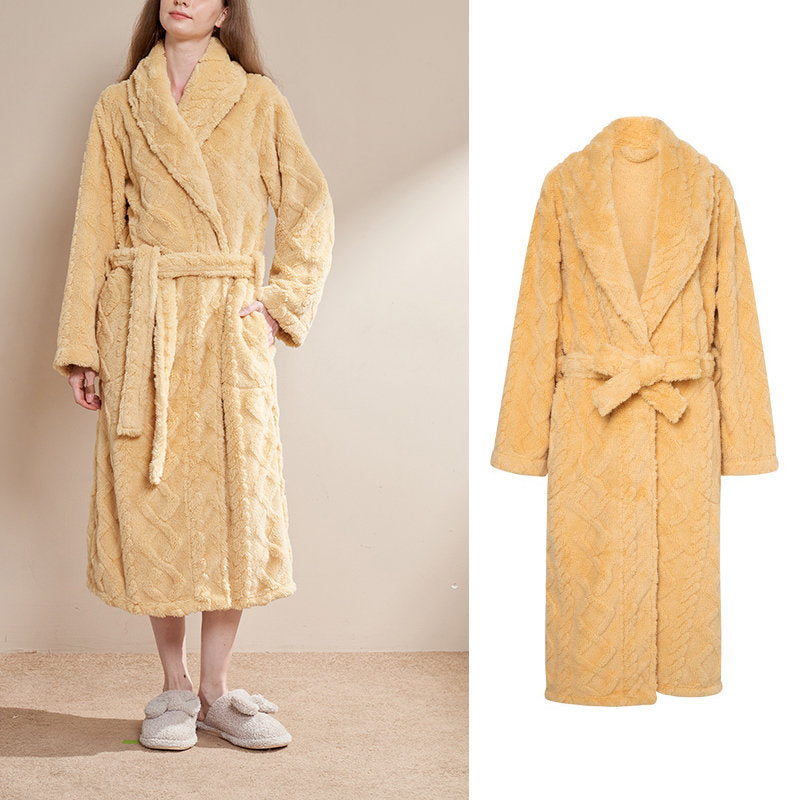 Plush Bathrobe for Women