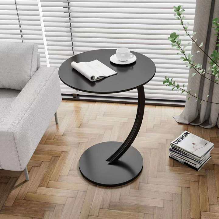 C-Shaped Round Edge Coffee Table