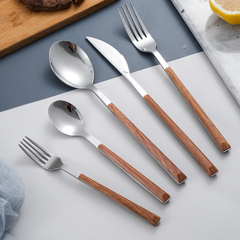 5 Pieces Stainless Steel Cutlery Set