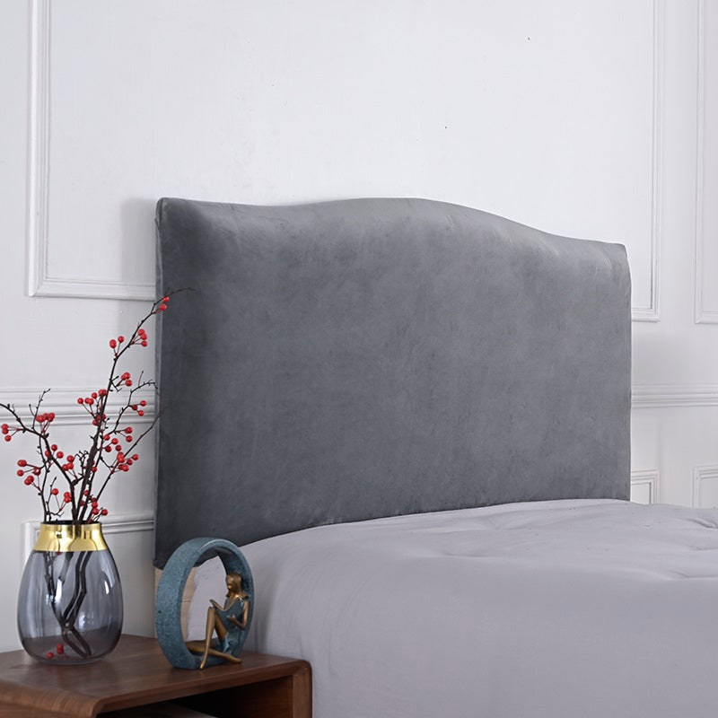 Velvet Bed Headboard Cover