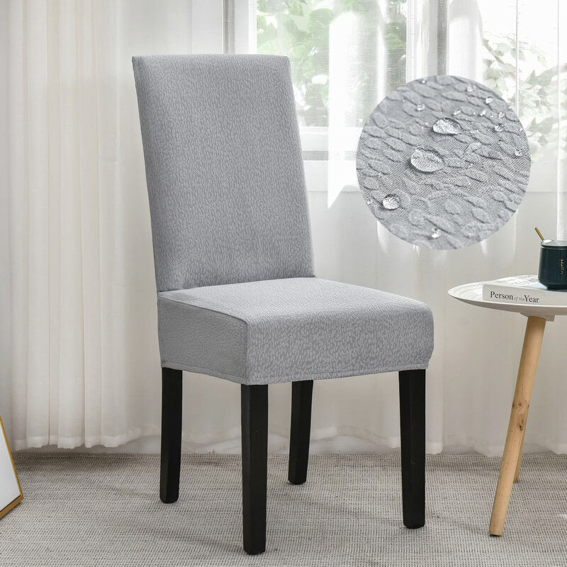 Waterproof Seersucker Dining Chair Covers