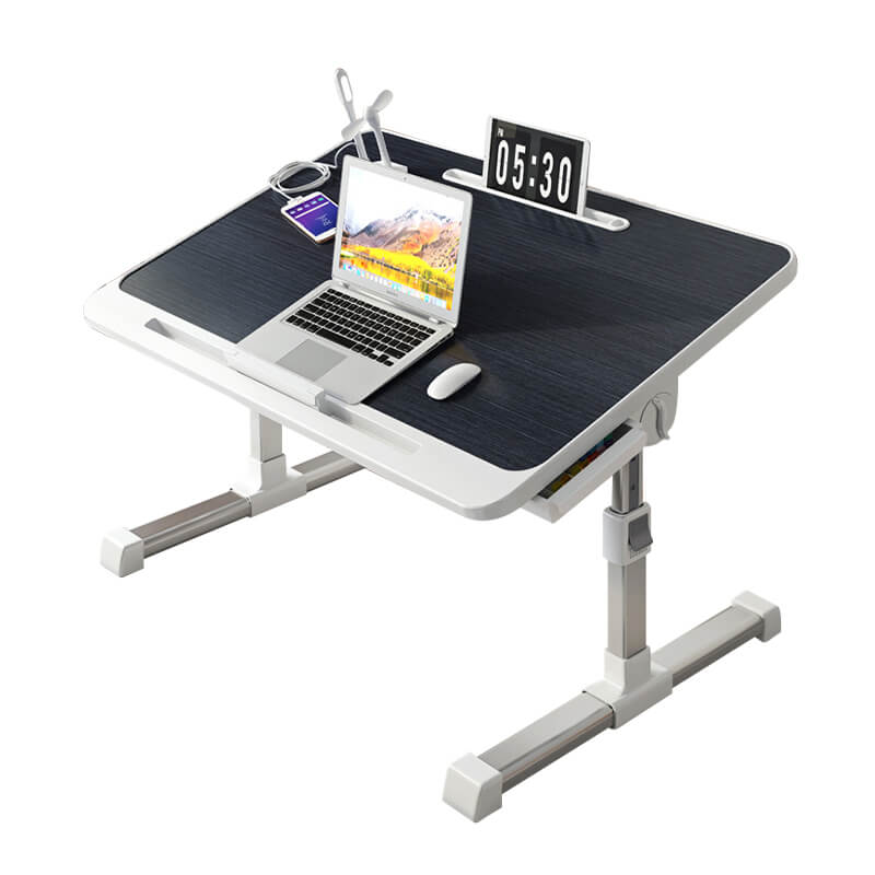 Adjustable Laptop Bed Desk with Foldable Legs