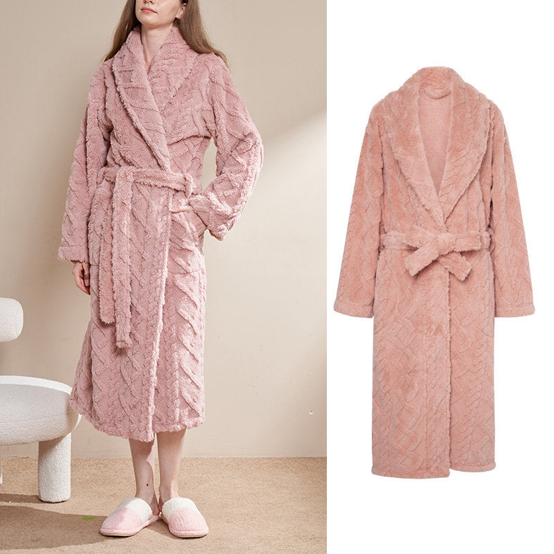 Plush Bathrobe for Women