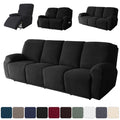 1/2/3/4 Seater Polar Fleece Recliner Chair Covers