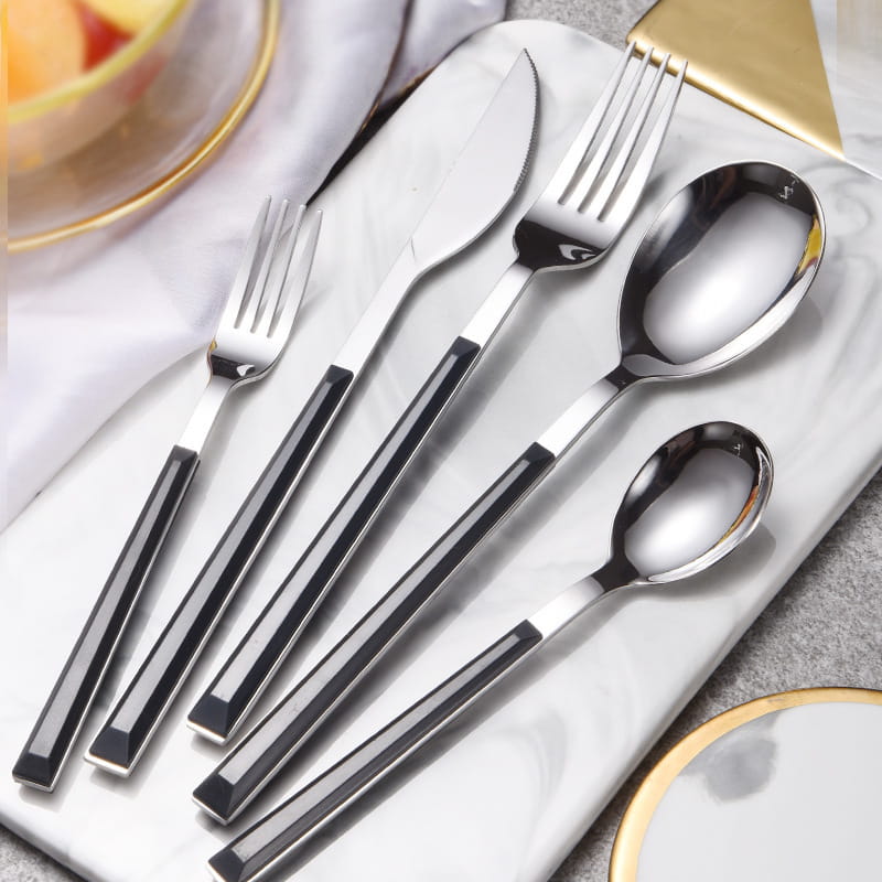 5 Pieces Stainless Steel Cutlery Set