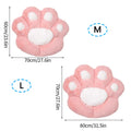 Plush Cat Paw Chair Cushion