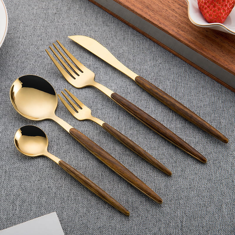 5 Pieces Stainless Steel Cutlery Set