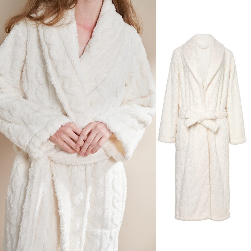 Plush Bathrobe for Women