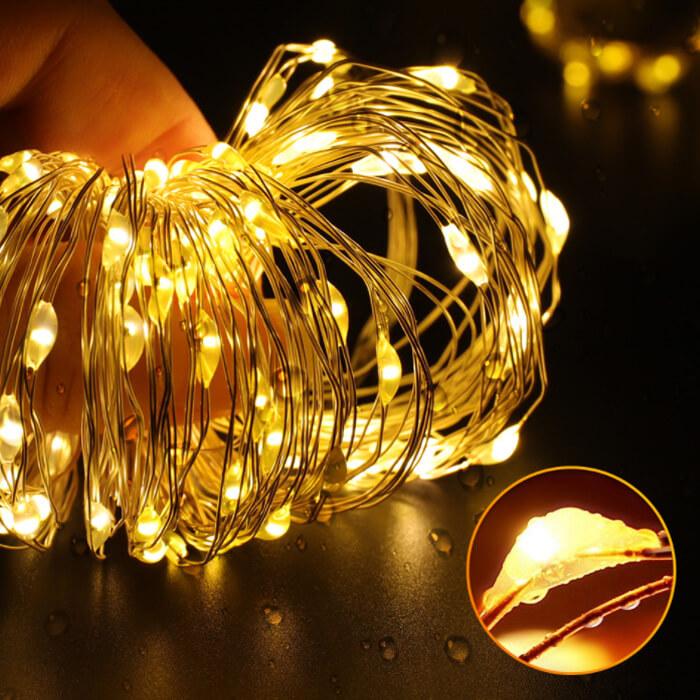 LED Fairy Lights String for Bedroom