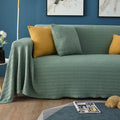 sofa blankets-green